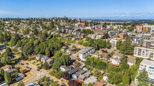 4506 46th Ave SW, Seattle, WA 98116 - aerial overview of property's location with nearby urban area