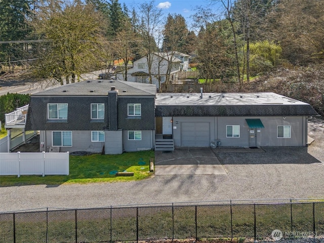 3302 W Tapps Dr E, Lake Tapps, WA 98391 - view of front of house with a garage and driveway