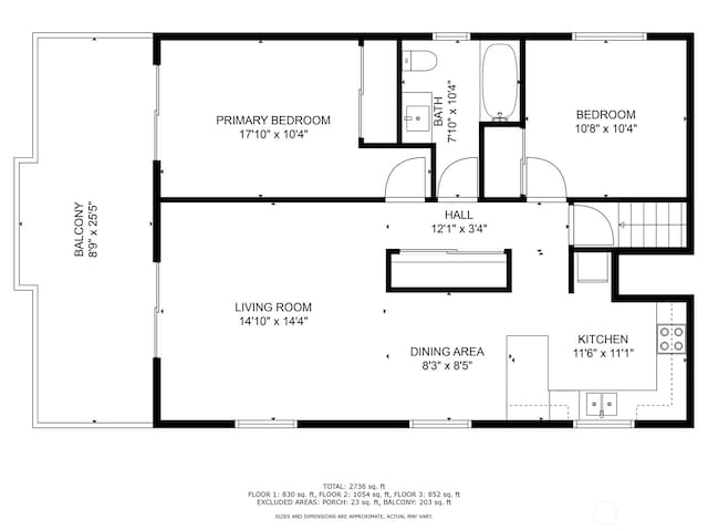 3302 W Tapps Dr E, Lake Tapps, WA 98391 - view of property floor plan