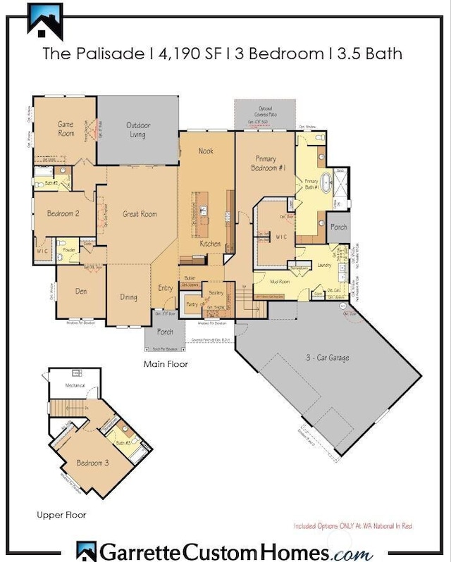 332 138th Pl SE, Auburn, WA 98092 - view of property floor plan