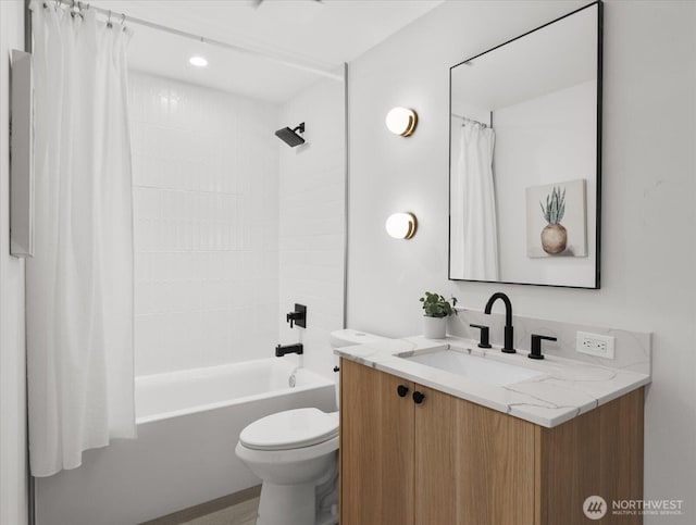 747 N 71st St, Seattle, WA 98103 - bathroom with vanity and shower / bath combo