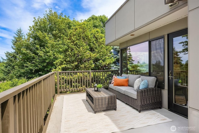 19081 11th Ave NW, Shoreline, WA 98177 - wooden terrace featuring outdoor lounge area
