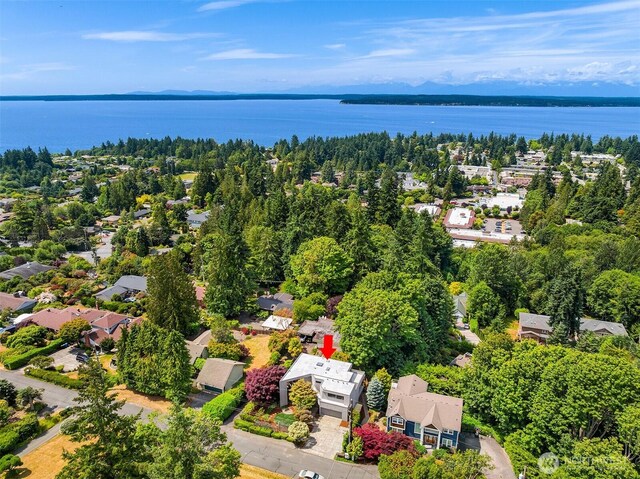 19081 11th Ave NW, Shoreline, WA 98177 - drone / aerial view of a nearby body of water