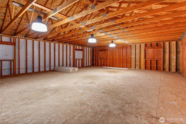 12310 Morris Rd SE, Yelm, WA 98597 - basement with a garage