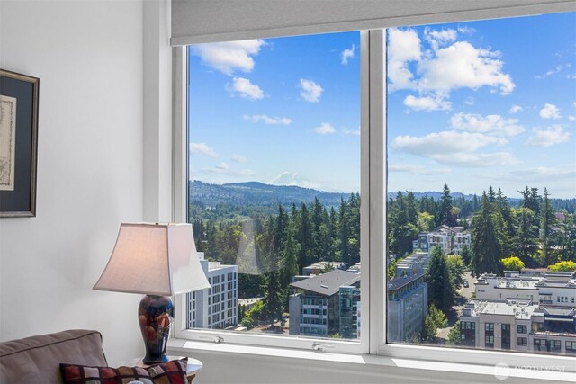 177 107th Ave NE Unit 1906, Bellevue, WA 98004 - detailed view of a mountain backdrop