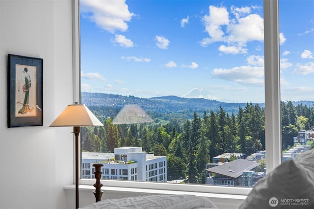 177 107th Ave NE Unit 1906, Bellevue, WA 98004 - view of mountain background featuring a forest