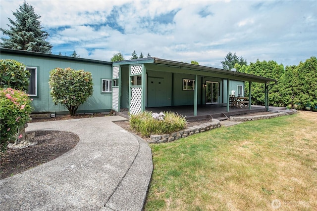 1729 154th St S, Spanaway, WA 98387 - view of front of house with a front yard