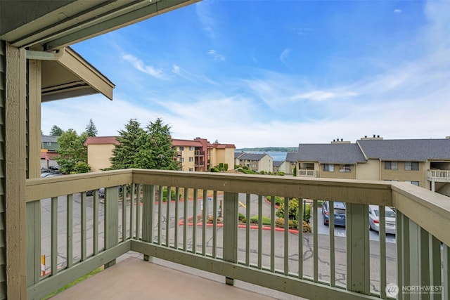 1780 W Sunn Fjord Ln Unit E306, Bremerton, WA 98312 - balcony featuring a residential view