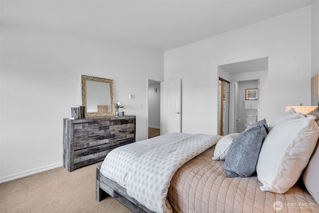 1780 W Sunn Fjord Ln Unit E306, Bremerton, WA 98312 - bedroom featuring light colored carpet and baseboards