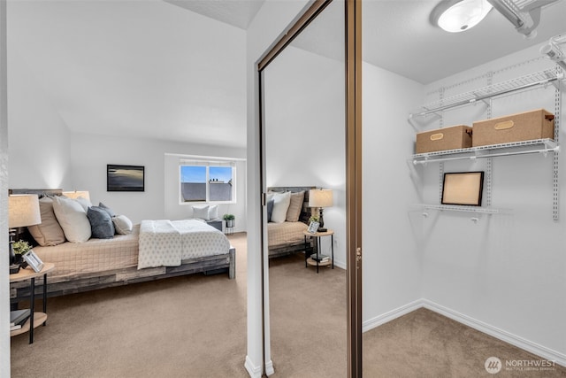 1780 W Sunn Fjord Ln Unit E306, Bremerton, WA 98312 - carpeted bedroom featuring baseboards and a closet
