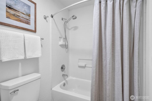 1780 W Sunn Fjord Ln Unit E306, Bremerton, WA 98312 - full bathroom with shower / bath combination with curtain and toilet