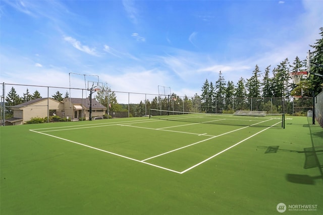 1780 W Sunn Fjord Ln Unit E306, Bremerton, WA 98312 - view of tennis court with community basketball court