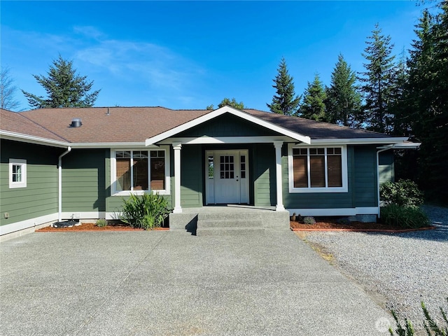 452 Manzanita Dr, Sequim, WA 98382 - view of front of property featuring covered porch