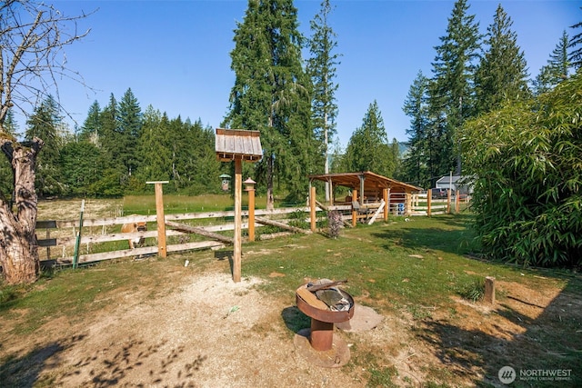 30124 Ramstad Rd, Arlington, WA 98223 - view of yard