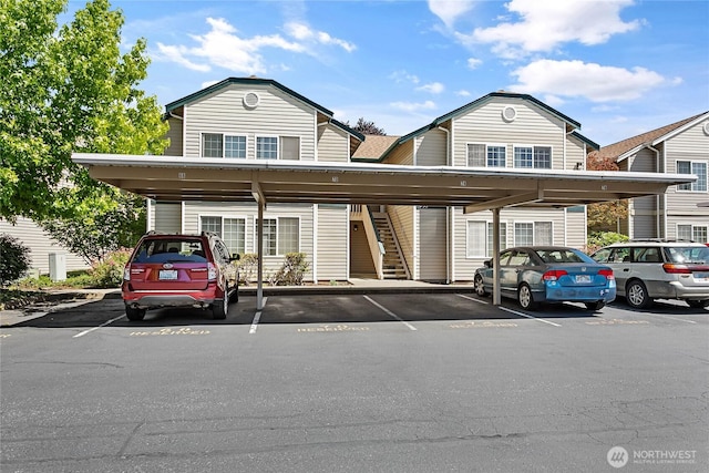 639 W Horton Way Unit 228, Bellingham, WA 98226 - view of front of home with stairs and covered parking