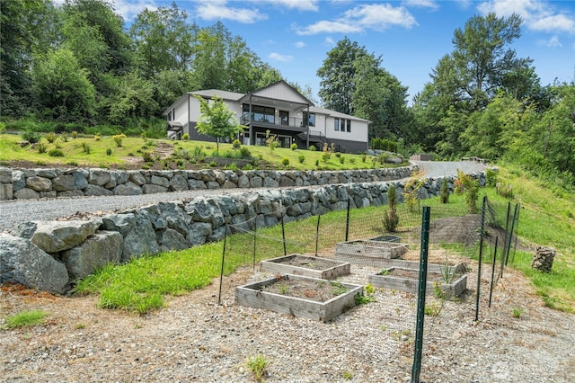 13830 Old Snohomish Monroe Rd, Snohomish, WA 98290 - view of yard with a garden and a wooden deck