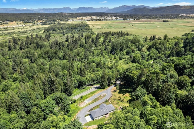13830 Old Snohomish Monroe Rd, Snohomish, WA 98290 - bird's eye view of mountains