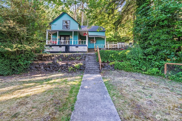 505 NE Jefferson, Chehalis, WA 98532 - bungalow featuring a porch and stairway