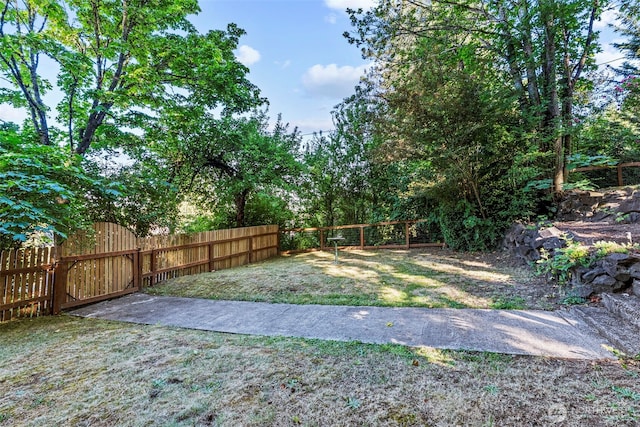 505 NE Jefferson, Chehalis, WA 98532 - view of yard featuring a gate