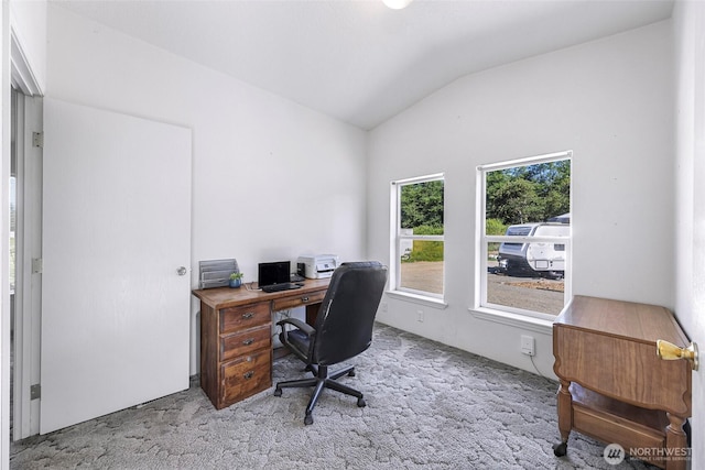 8654 Valley View Rd, Custer, WA 98240 - carpeted office with vaulted ceiling