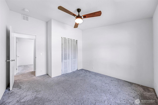 8654 Valley View Rd, Custer, WA 98240 - unfurnished bedroom featuring carpet floors and ceiling fan