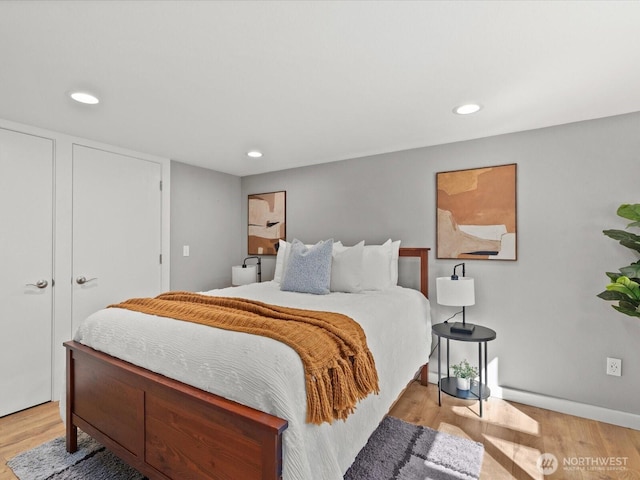 13514 3rd Ave NE, Seattle, WA 98125 - bedroom featuring wood finished floors and recessed lighting