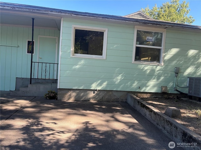 214 N 2nd St, Dayton, WA 99328 - view of home's exterior featuring a central air condition unit
