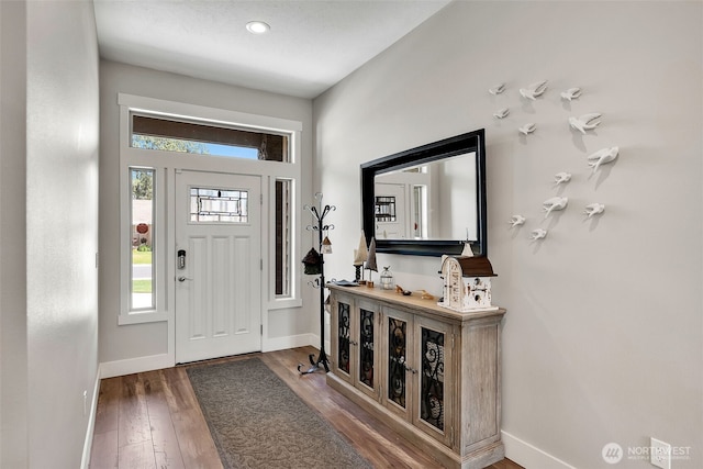 9511 W Floyd Dr, Cheney, WA 99004 - entrance foyer featuring baseboards and hardwood / wood-style floors