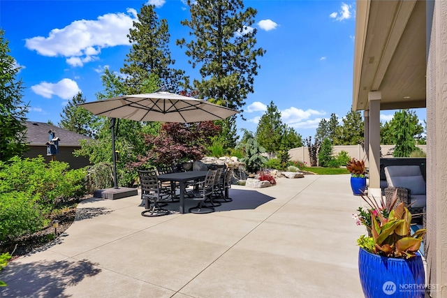 9511 W Floyd Dr, Cheney, WA 99004 - view of patio / terrace with outdoor dining area