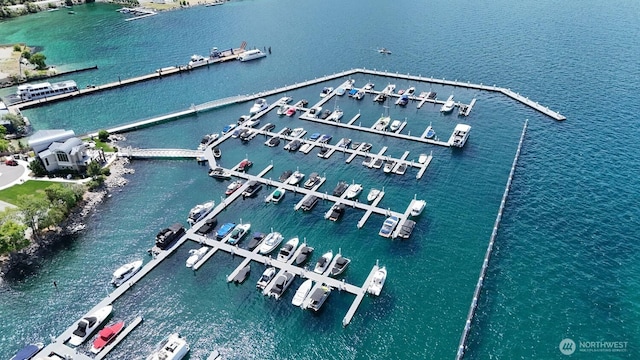 1350 W Woodin Ave Unit Ede2, Chelan, WA 98816 - drone / aerial view of a nearby body of water