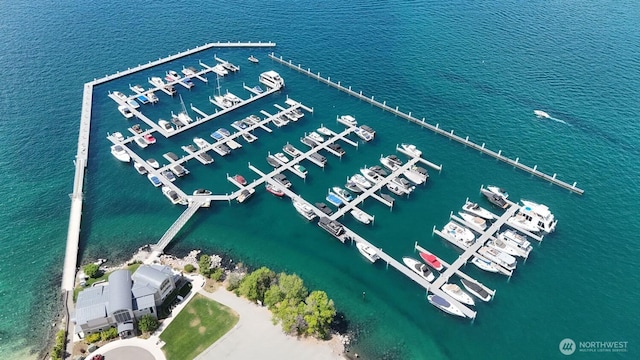 1350 W Woodin Ave Unit Ede2, Chelan, WA 98816 - drone / aerial view of a large body of water