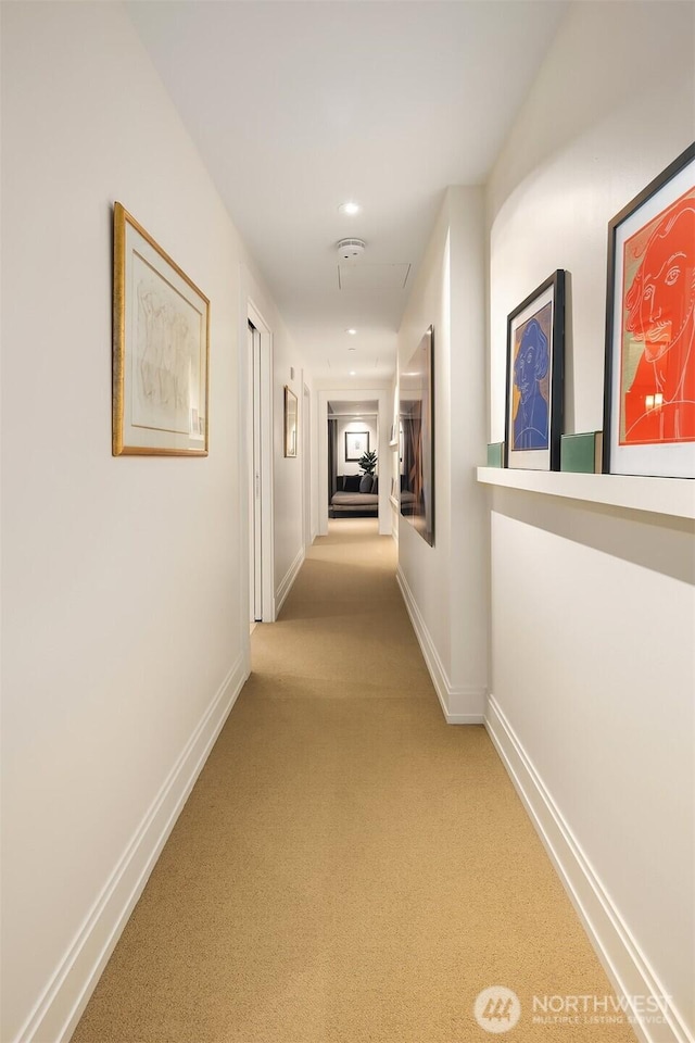 99 Union St Unit 1601, Seattle, WA 98101 - hallway with carpet