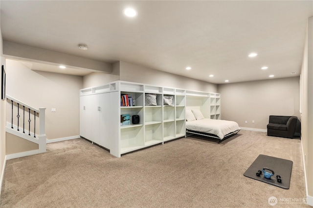 230 155th Pl SE, Bothell, WA 98012 - carpeted bedroom with recessed lighting and baseboards