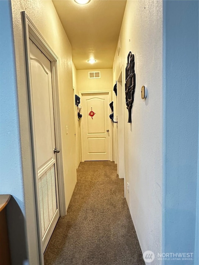 1720 Maple Ln Unit 33, Kent, WA 98031 - hall with dark carpet