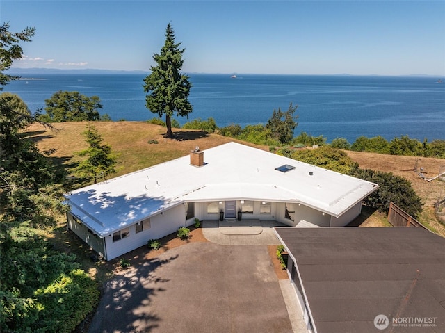 2641 E Bay St, Port Angeles, WA 98362 - aerial view of property and surrounding area featuring a nearby body of water
