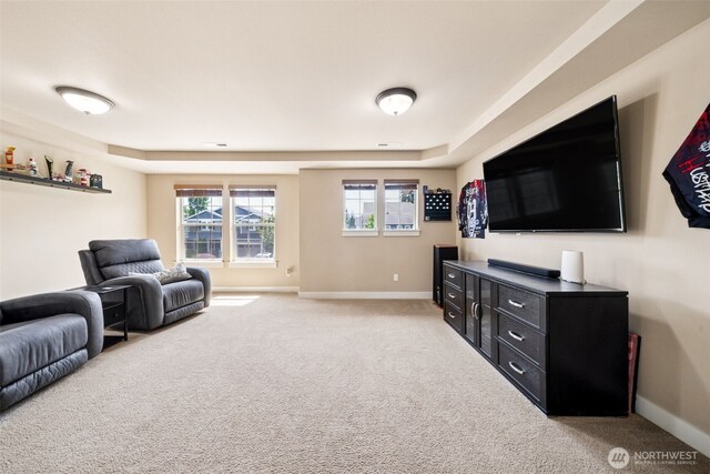 17116 138th Ave E, Puyallup, WA 98374 - living room with light colored carpet and healthy amount of natural light