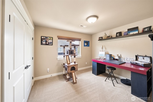 17116 138th Ave E, Puyallup, WA 98374 - home office featuring carpet and baseboards