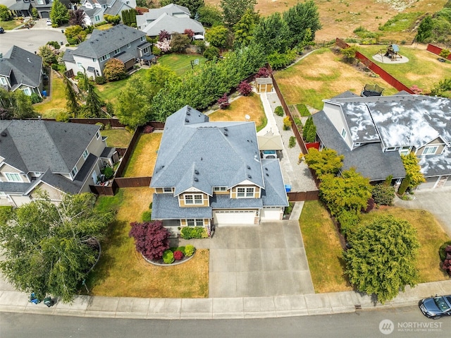 17116 138th Ave E, Puyallup, WA 98374 - aerial perspective of suburban area