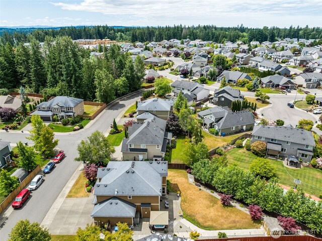 17116 138th Ave E, Puyallup, WA 98374 - aerial perspective of suburban area