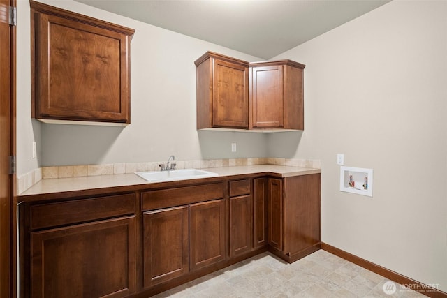 2309 43rd Ave SE, Puyallup, WA 98374 - laundry room featuring cabinet space and washer hookup