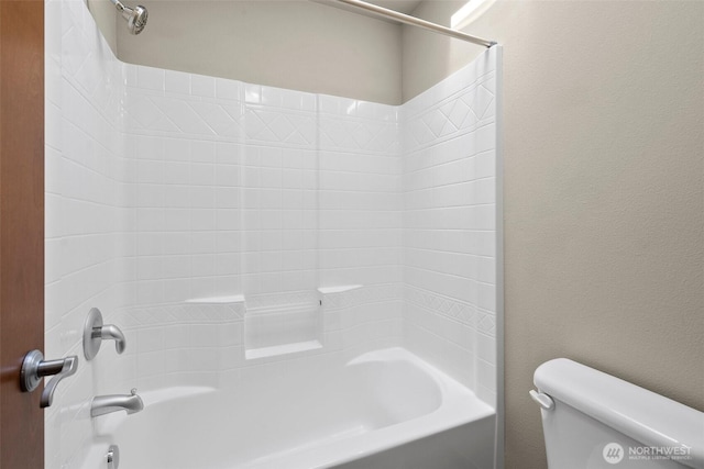 2309 43rd Ave SE, Puyallup, WA 98374 - bathroom with shower / bath combination and a textured wall