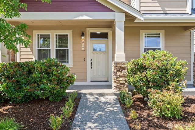 2309 43rd Ave SE, Puyallup, WA 98374 - entrance to property with a porch