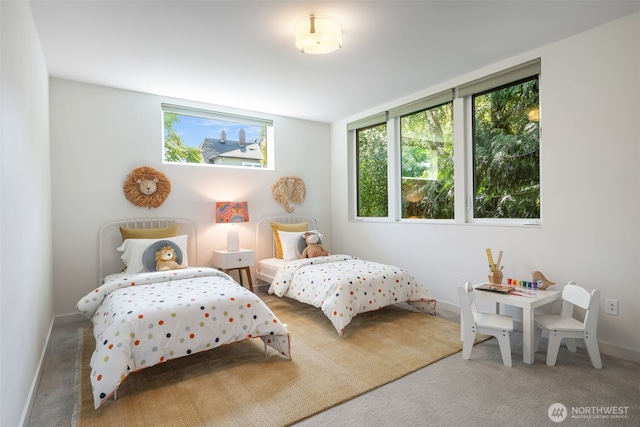 6012 Palatine Ave N, Seattle, WA 98103 - carpeted bedroom with baseboards