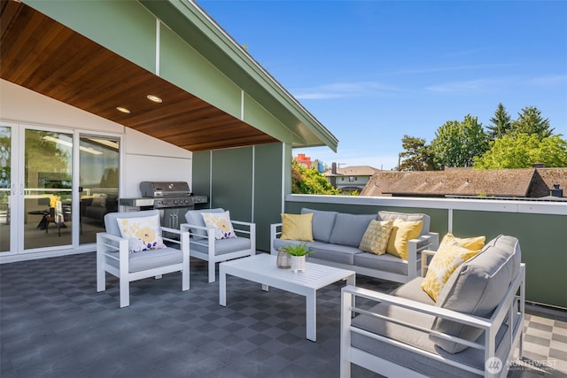 6012 Palatine Ave N, Seattle, WA 98103 - view of patio featuring grilling area and an outdoor hangout area