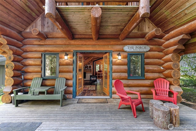 7010 Rainier Way, Deming, WA 98244 - view of wooden deck