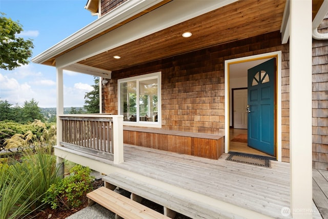 788 P St, Port Townsend, WA 98368 - view of wooden terrace