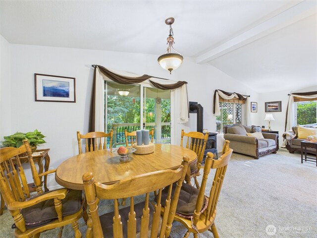 6704 243rd Ave E Unit 96, Buckley, WA 98321 - dining room featuring carpet flooring