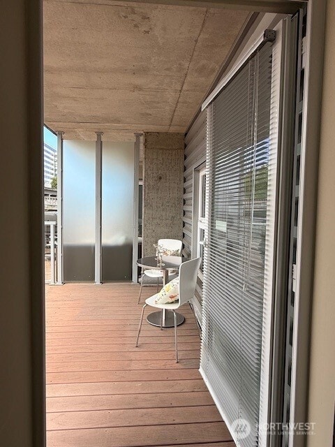1515 Dock St Unit 210, Tacoma, WA 98402 - view of wooden deck