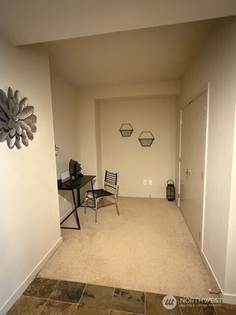 1515 Dock St Unit 210, Tacoma, WA 98402 - unfurnished room with carpet and baseboards
