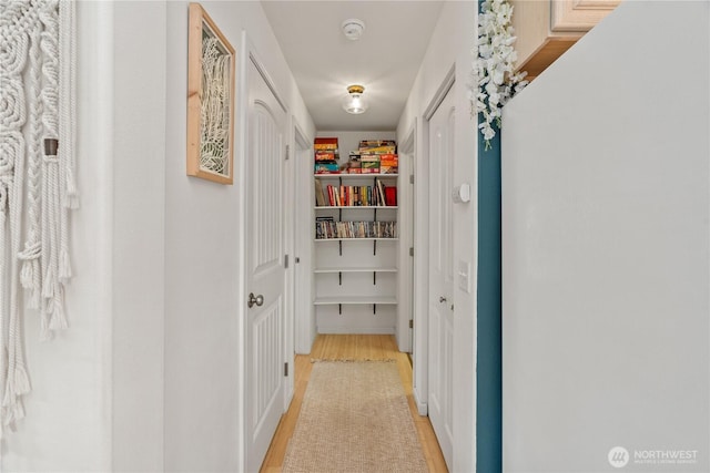 11 Condra Rd, Copalis Beach, WA 98535 - corridor with light wood-style flooring